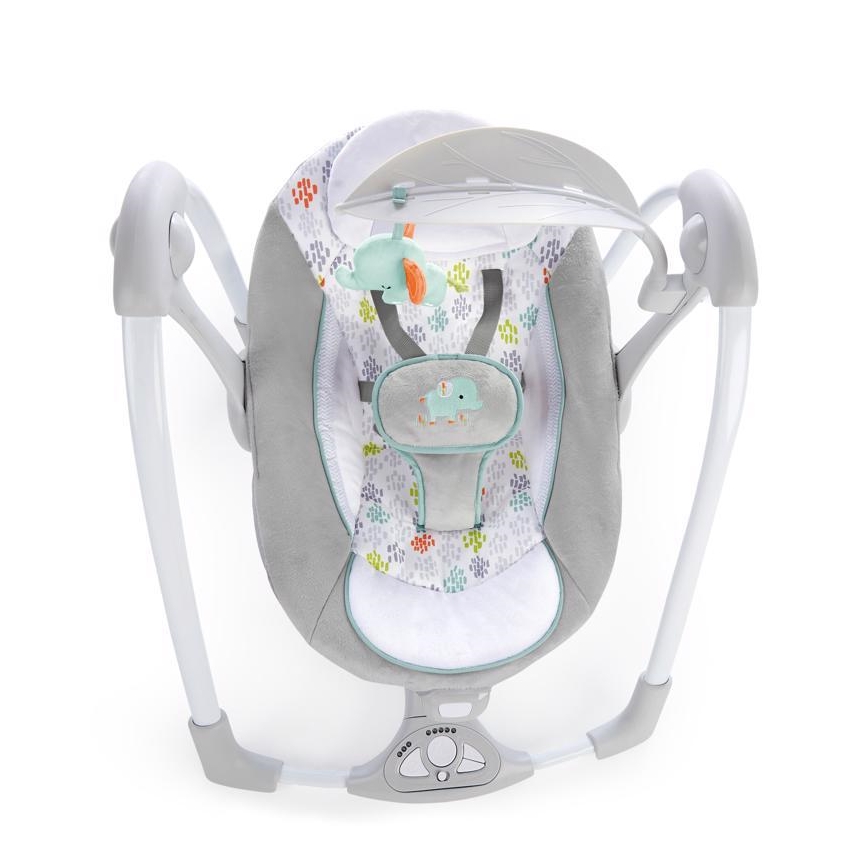 Ingenuity - Baby vibrerende schommel met melodie 2in1 WIMBERLY 4xD + 1xC