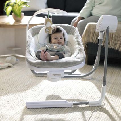 Ingenuity - Baby vibrerende schommel met melodie ANYWAY SWAY RAY 4xLR14