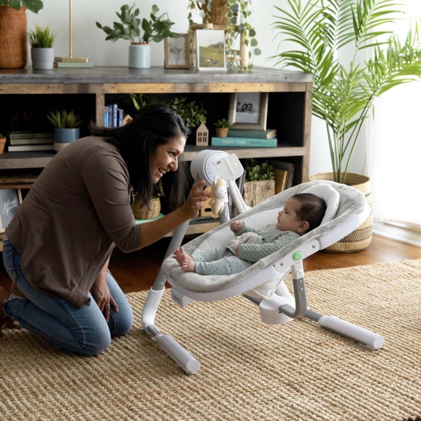 Ingenuity - Baby vibrerende schommel met melodie ANYWAY SWAY RAY 4xLR14
