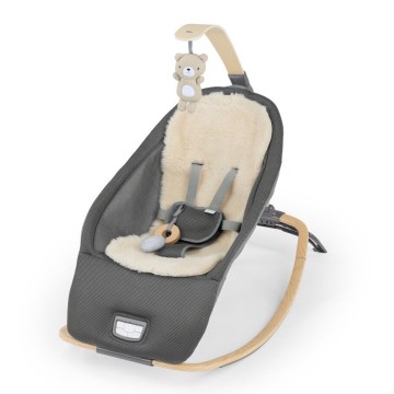 Ingenuity - Babywipstoel met vibratie en melodie EVERY SEASON WESLEY 3xC grijs