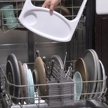 Ingenuity - Eetkamerstoel kussen 2in1 BABY BASE roze