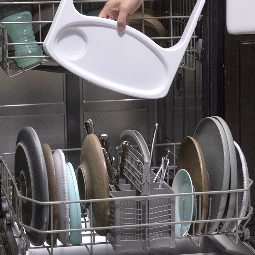 Ingenuity - Eetkamerstoel kussen 2in1 BABY BASE roze