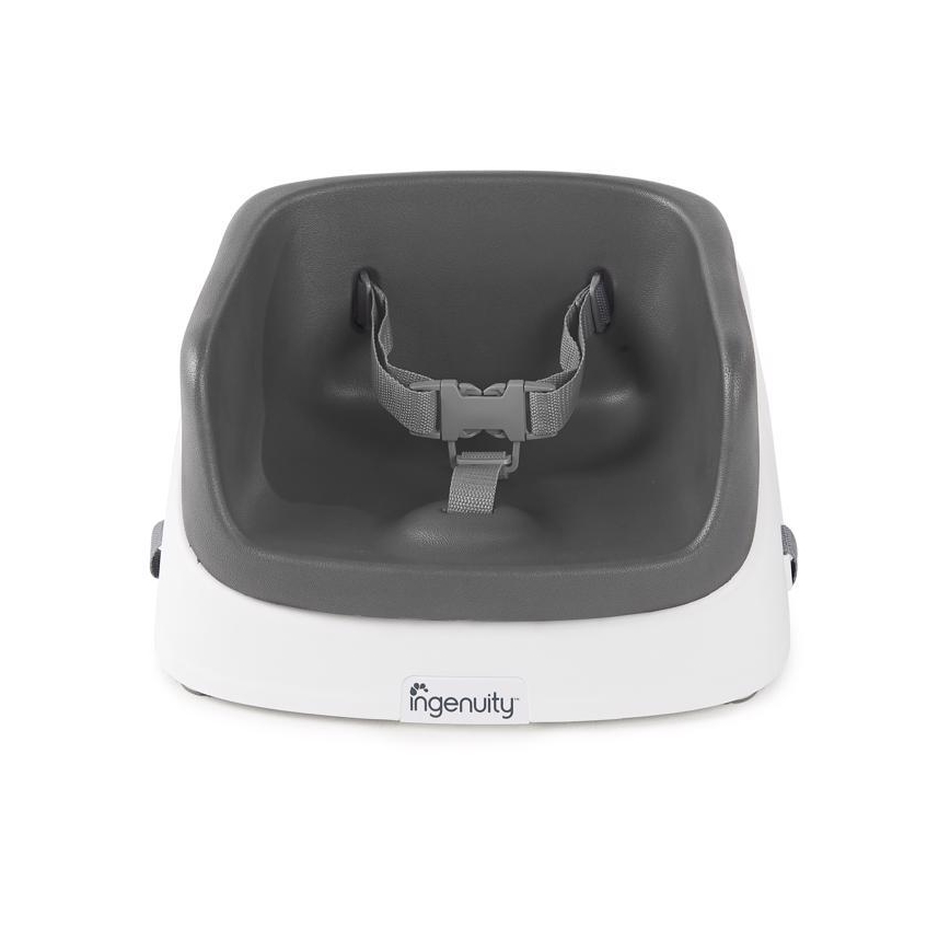 Ingenuity - Eetkamerstoelkussen 2in1 SMARTCLEAN TODDLER grijs