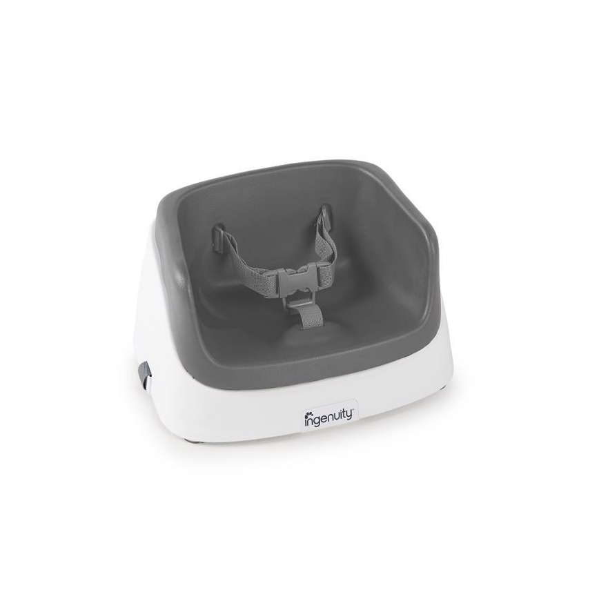 Ingenuity - Eetkamerstoelkussen 2in1 SMARTCLEAN TODDLER grijs