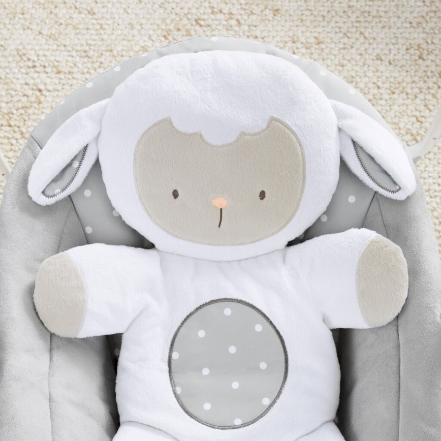 Ingenuity - Kinderen schommel met een melodie CUDDLE LAMB 4xLR14