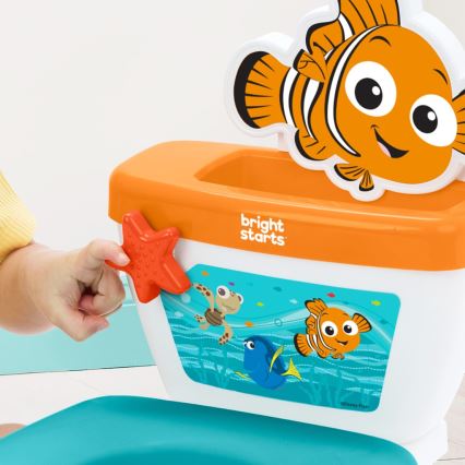 Ingenuity - Kindertoilet met geluid MY SIZE Finding Nemo 2xAAA