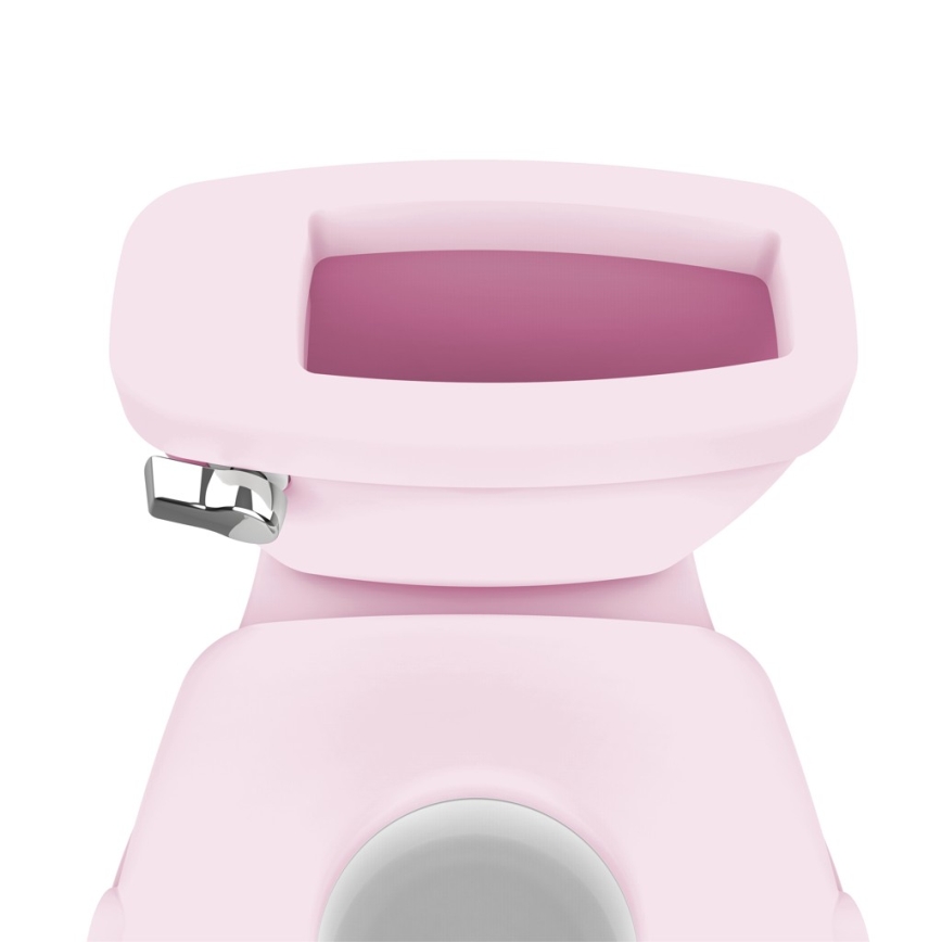 Ingenuity - Kindertoilet met geluid MY SIZE roze 2xAAA