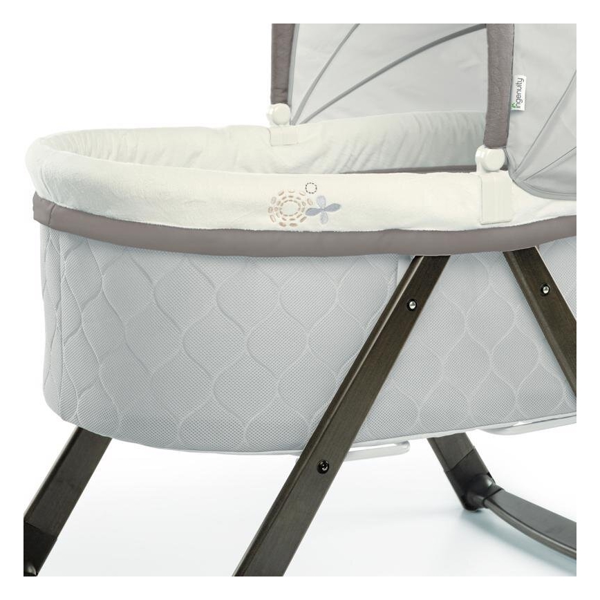 Ingenuity - Schommelwiegje voor baby's CARRINGTON grijs/bruin