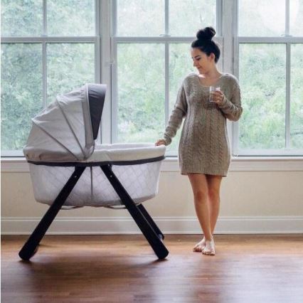 Ingenuity - Schommelwiegje voor baby's CARRINGTON grijs/bruin