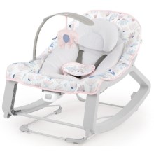 Ingenuity - Vibrerende schommelstoel voor baby's 3in1 BLIJF GEZELLIG