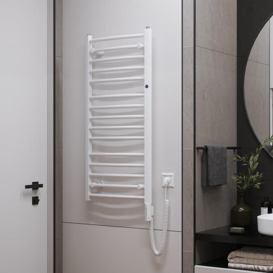 Instal Projekt - Elektrische badkamerradiator AMBRE 400W 103x50 cm wit