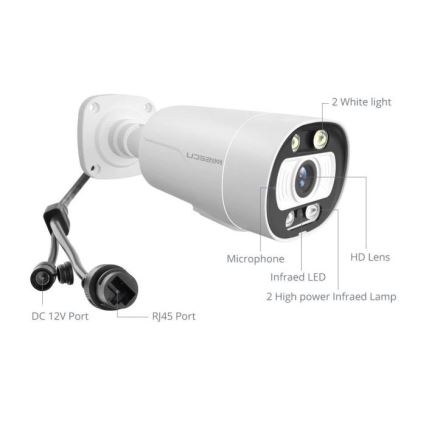 IP Camera voor Buiten LED/12V IP66