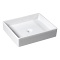 Isvea - PURITY opbouwwastafel 50 x 42 cm, keramiek, wit