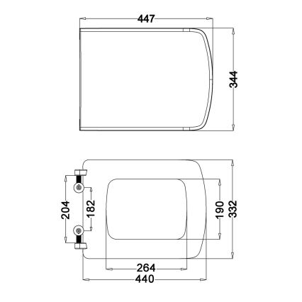 Isvea - SoftClose PURITY WC-bril, wit