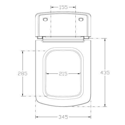 Isvea - Toiletbril SoftClose PURITY wit