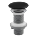 Isvea - Wastafelafvoer Ø 7,2 cm, mat zwart