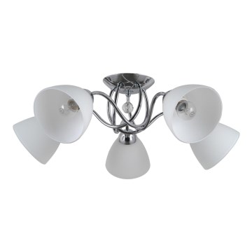 ITALUX - Bevestigde hanglamp LUGANO 5xE27/40W/230V