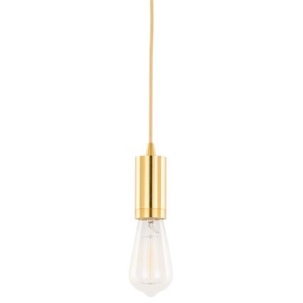 ITALUX - Hanglamp aan een koord MODERNA 1xE27/60W/230V goud