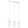 ITALUX - Hanglamp aan een koord BLEND 3xE27/60W/230V