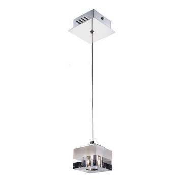 ITALUX - Hanglamp aan een koord CUBRIC 1xG9/28W/230V