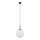 ITALUX - Hanglamp aan een koord DEORE 1xE27/40W/230V diameter 30 cm zwart