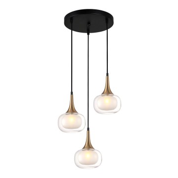 ITALUX - Hanglamp aan een koord KONILA 3xG9/10W/230V