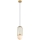 ITALUX - Hanglamp aan een koord MATTY 1xE27/40W/230V diameter 15 cm goud