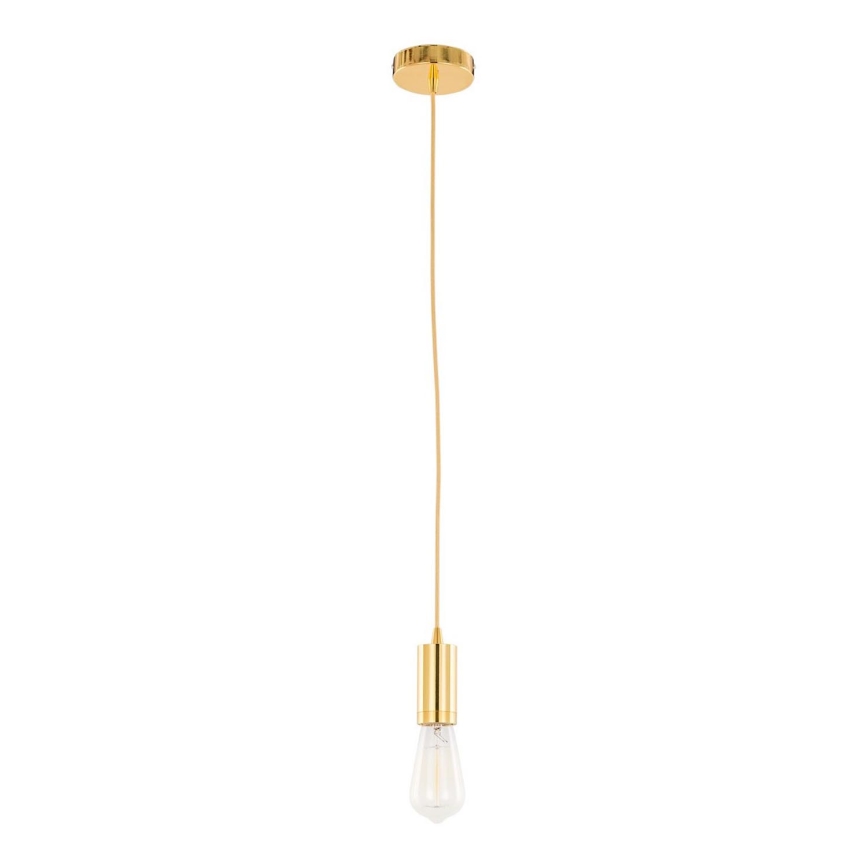 ITALUX - Hanglamp aan een koord MODERNA 1xE27/60W/230V goud