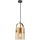 ITALUX - Hanglamp aan een koord NANESMA 1xE27/40W/230V goud