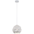 ITALUX - Hanglamp aan een koord PALERMO 1xE27/40W/230V diameter 23 cm wit