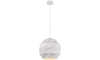 ITALUX - Hanglamp aan een koord PALERMO 1xE27/40W/230V diameter 32 cm wit
