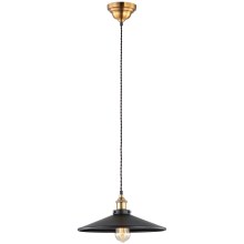 ITALUX - Hanglamp aan een koord VERDA 1xE27/40W/230V diameter 36 cm zwart