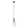 ITALUX - Hanglamp aan kabel ALDEVA 1xE27/40W/230V Ø 20 cm zwart/brons