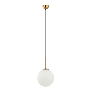 ITALUX - Hanglamp aan kabel DEORE 1xE27/40W/230V pr. 25 cm brons