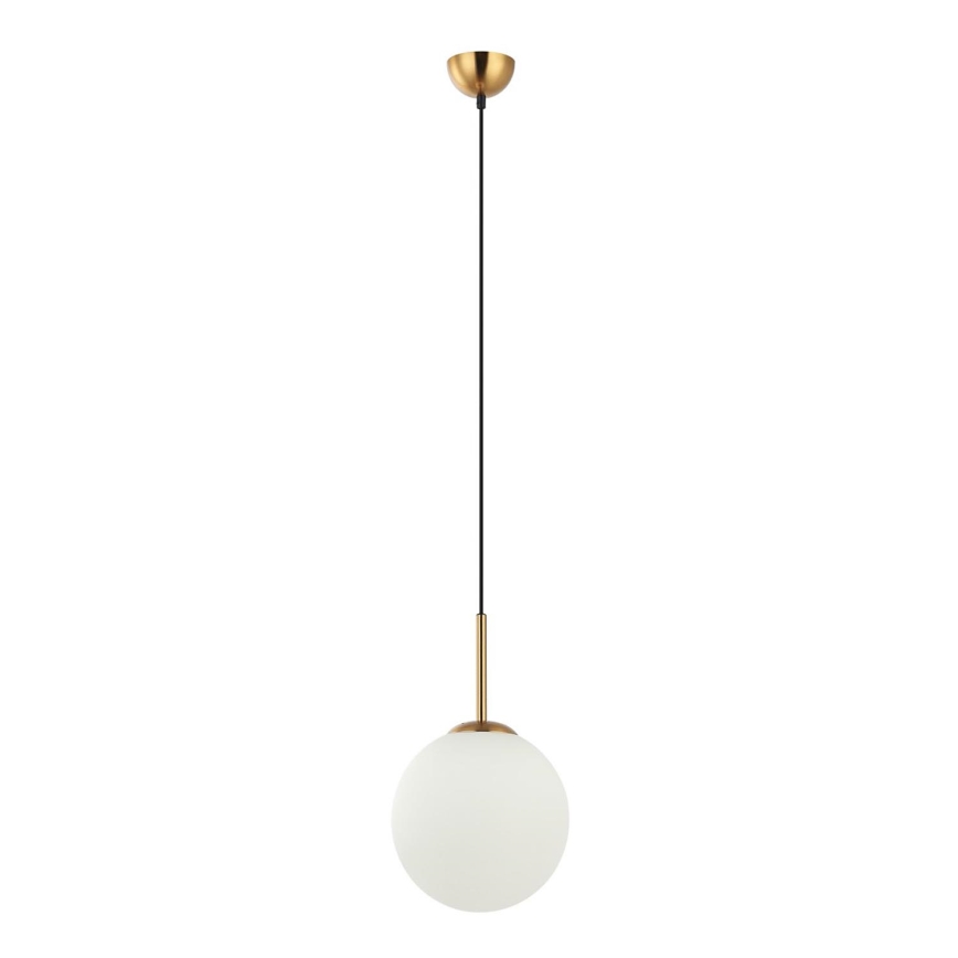 ITALUX - Hanglamp aan kabel DEORE 1xE27/40W/230V pr. 25 cm brons