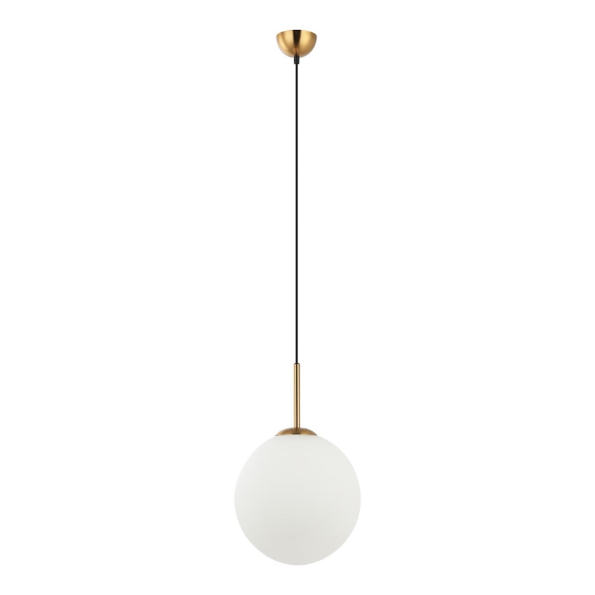 ITALUX - Hanglamp aan kabel DEORE 1xE27/40W/230V pr. 30 cm brons