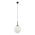 ITALUX - Hanglamp aan kabel DEORE 1xE27/40W/230V Ø 30 cm zwart