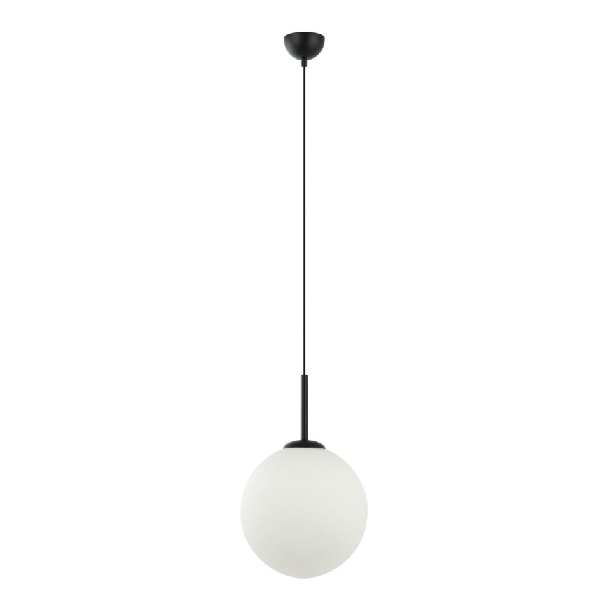 ITALUX - Hanglamp aan kabel DEORE 1xE27/40W/230V Ø 30 cm zwart