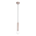 ITALUX - Hanglamp aan kabel FILANO 1xG9/5W/230V roségoud
