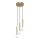 ITALUX - Hanglamp aan kabel FILANO 3xG9/5W/230V goud