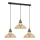 ITALUX - Hanglamp aan kabel HUBERT 3xE27/40W/230V
