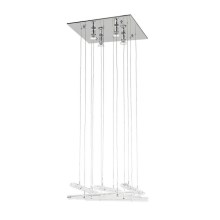 ITALUX - Hanglamp aan koord DIAMOND 4xGU10/50W/230V + 12xG4/10W