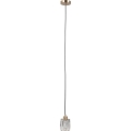 ITALUX - Hanglamp aan snoer TORNO 1xE14/40W/230V goudkleurig