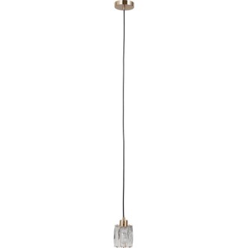 ITALUX - Hanglamp aan snoer TORNO 1xE14/40W/230V goudkleurig