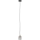 ITALUX - Hanglamp met kabel TORNO 1xE14/40W/230V zwart/goud