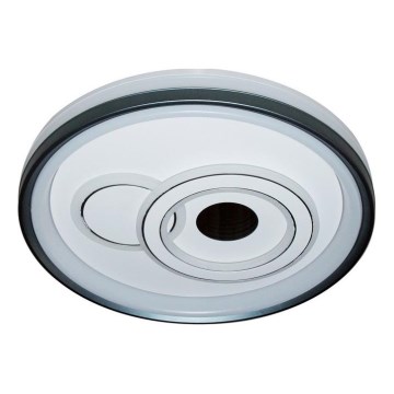 ITALUX - LED-dimbare plafonnière PORTA LED/40W/230V 3000-6500K Ø 50 cm zwart + afstandsbediening