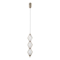 ITALUX - LED-hanglamp aan kabel SEVILLA LED/15W/230V 3000K goud