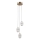 ITALUX - LED-hanglamp ALANI 3xLED/5W/230V 3000K goudkleurig