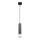 ITALUX - MACERA hanglamp aan kabel 1xE27/40W/230V zwart
