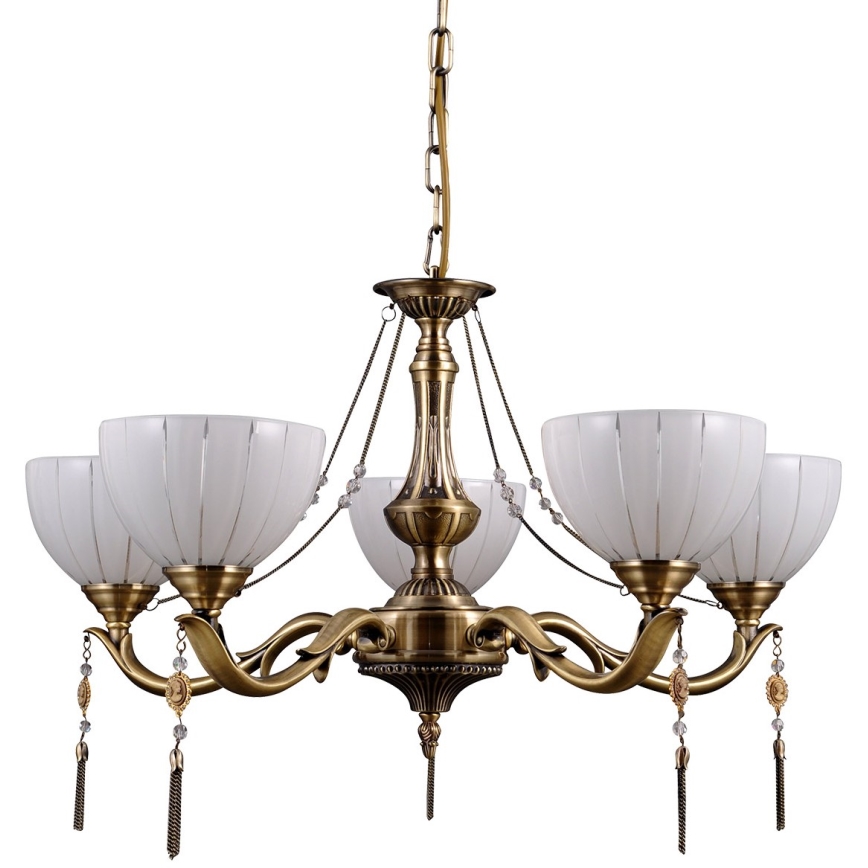 ITALUX - Hanglamp aan een ketting BAXIO 5xE27/60W/230V
